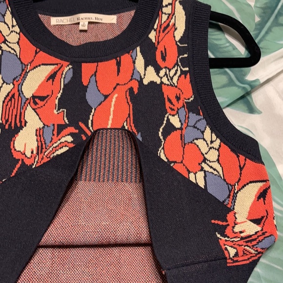 Rachel Roy floral knit top - Picture 4 of 5